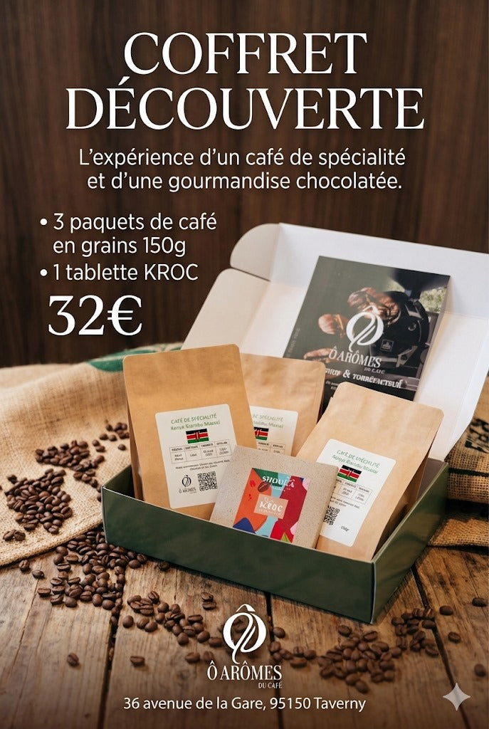 Coffret découverte café mini tablette