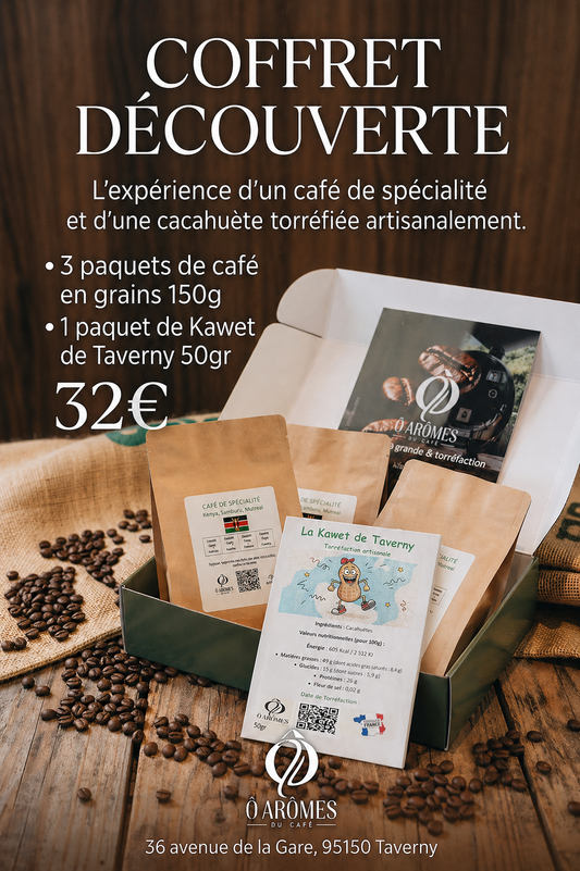 Coffret découverte café Kawet