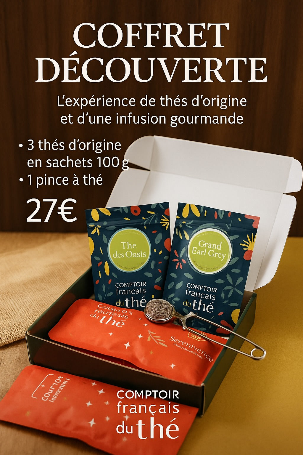 Coffret découverte Thé