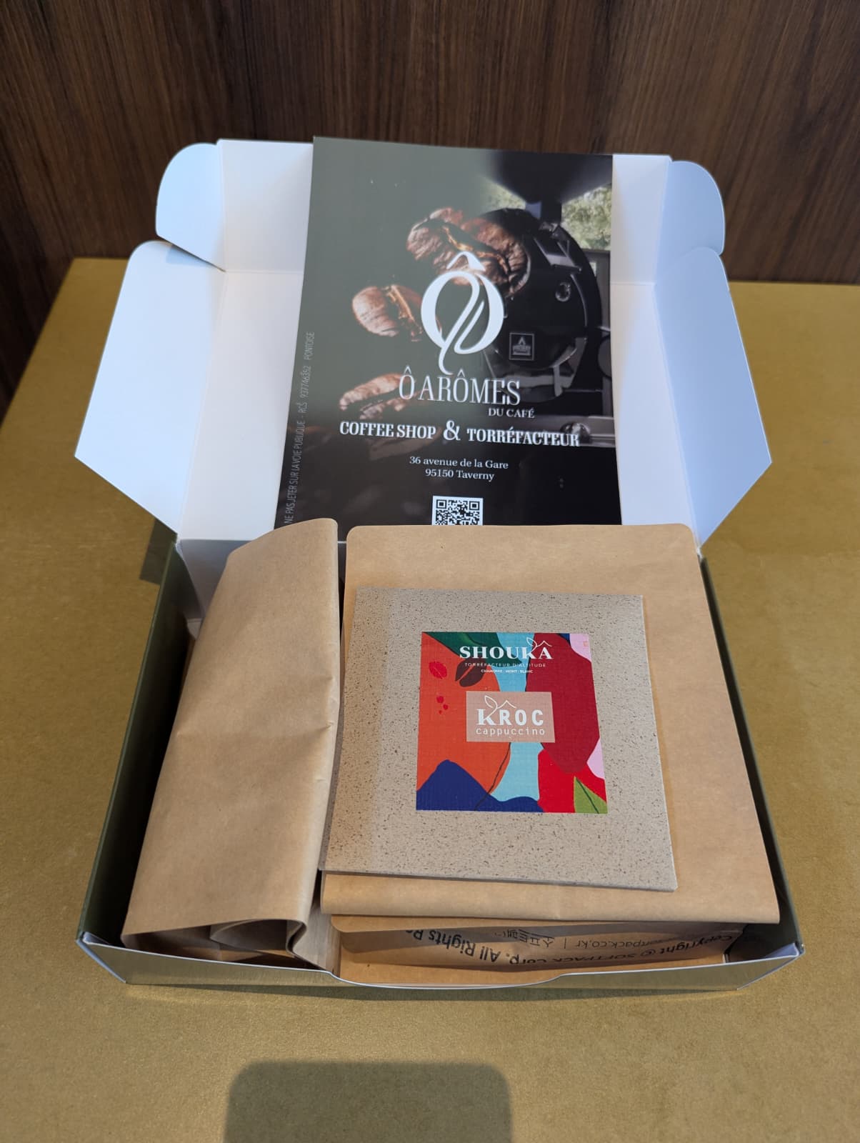 Coffret découverte café mini tablette