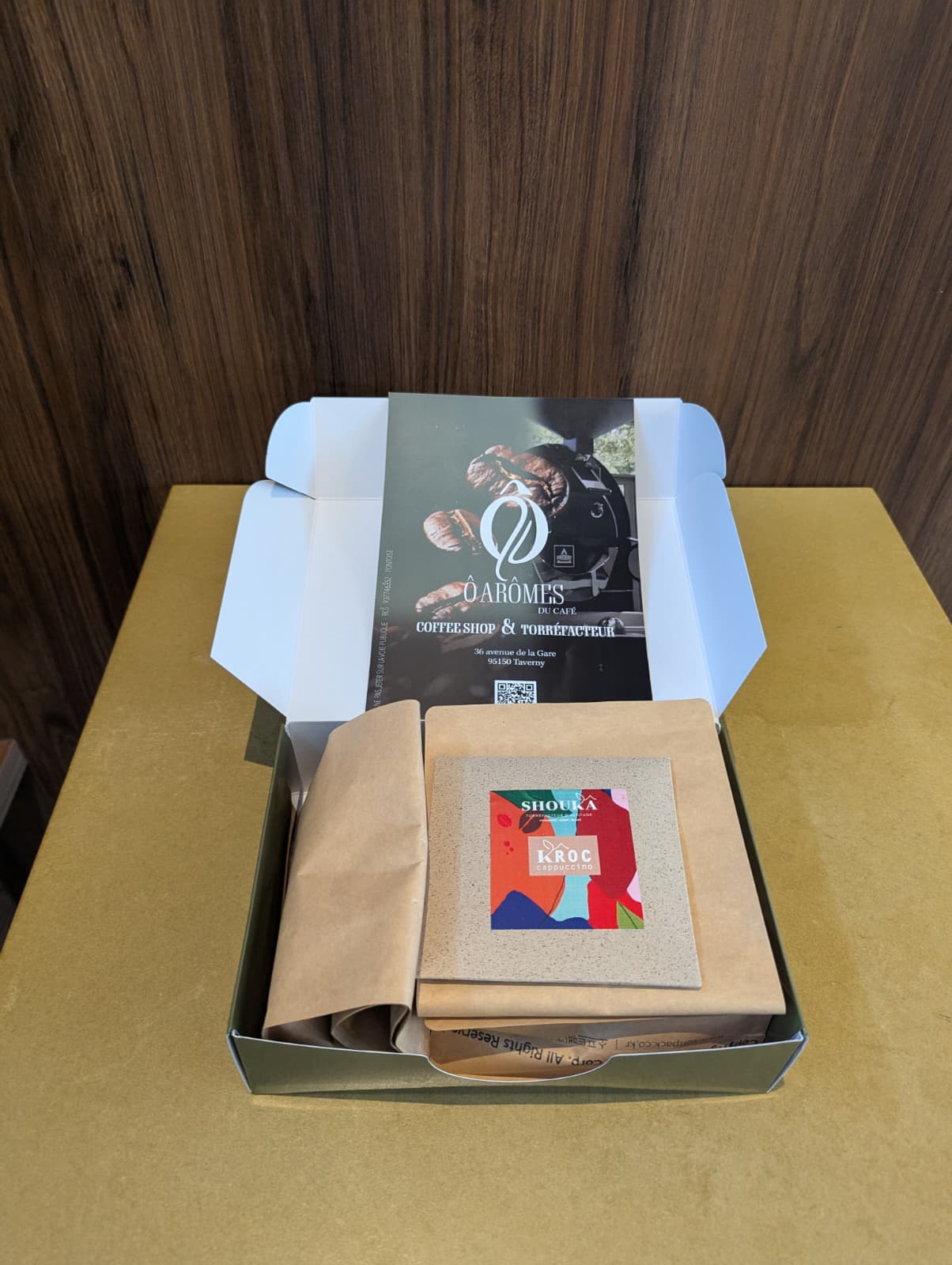 Coffret découverte café mini tablette